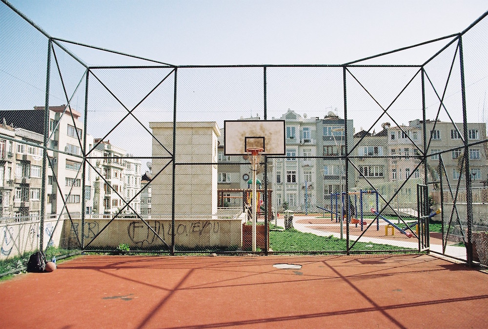 Basketball Platz in Istanbul